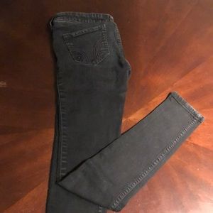 Black Hollister Skinny Jeans